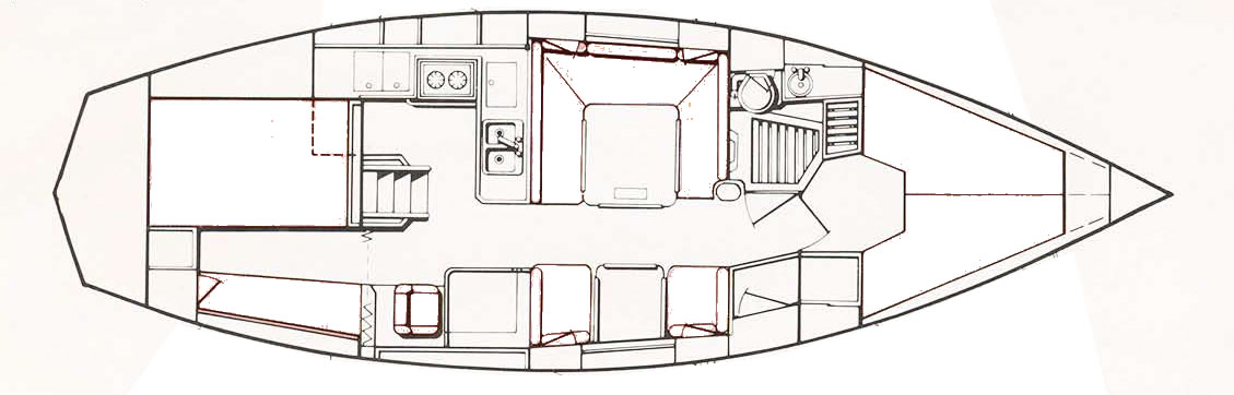 Where to find template of boat | Catalina 36/375 