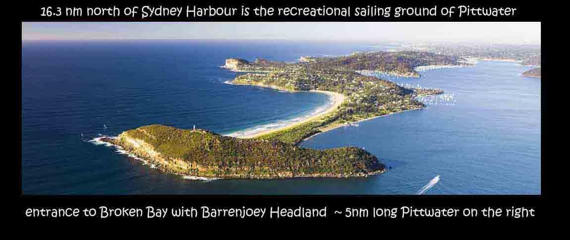 Pittwater, our home port