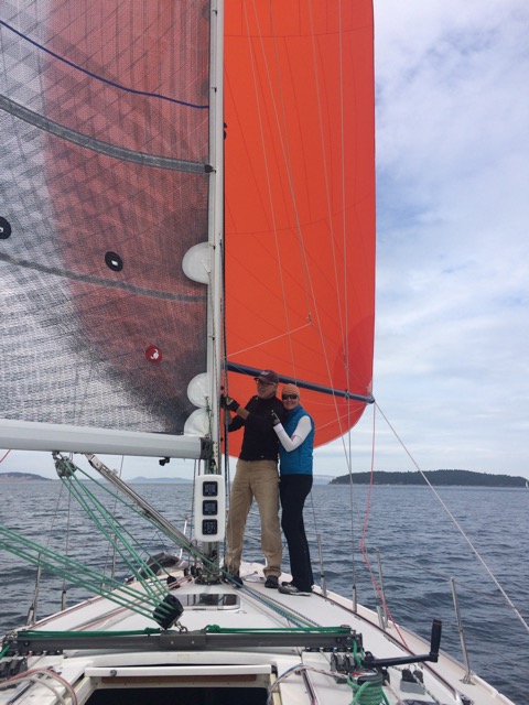 Mata Hari running North to Sucia Island