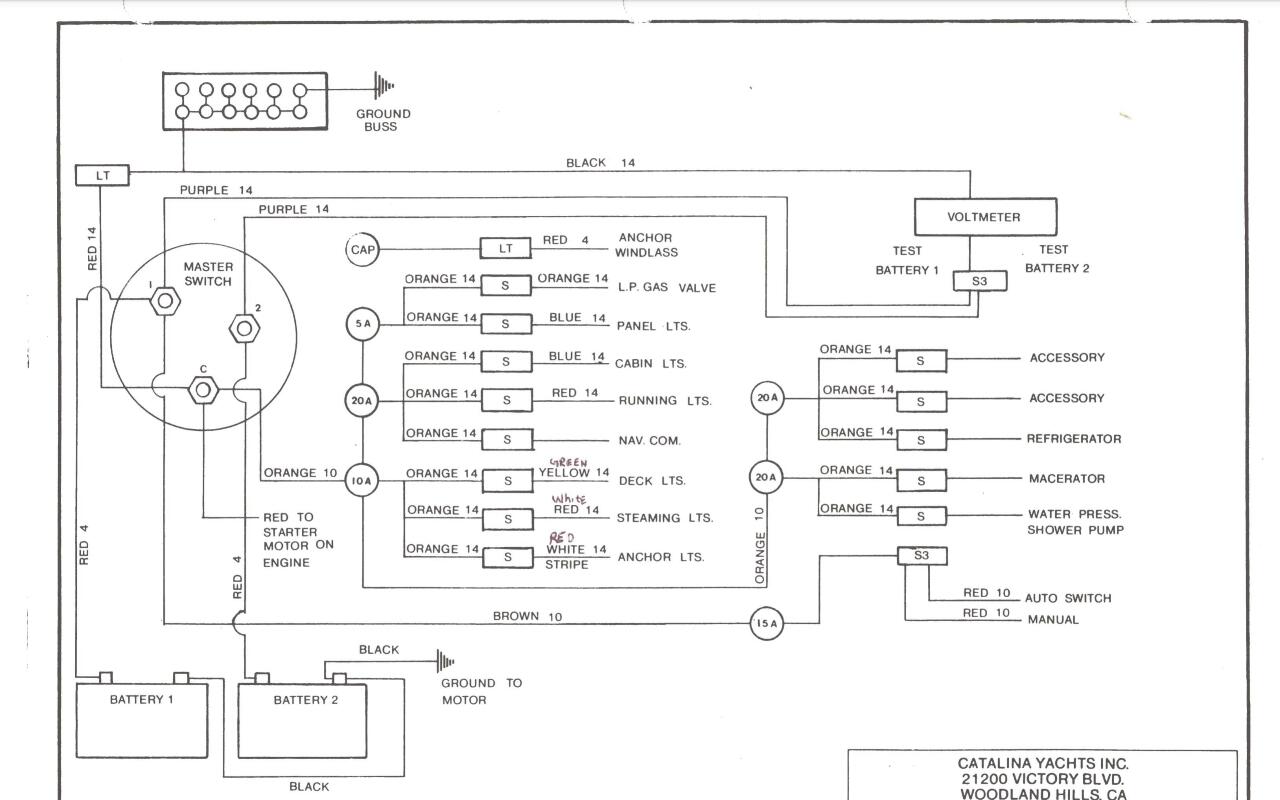 Battery Monitor wiring | Catalina 36/375 International Association